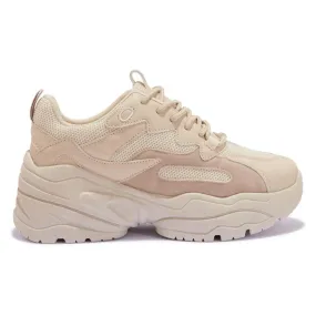 DAKE1 CHUNKY MESH LACE UP TRAINER